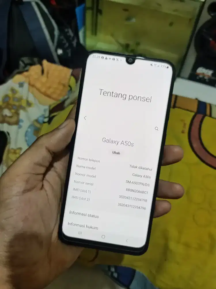 SAMSUNG A50S ORIAN SIAPA CEPAT