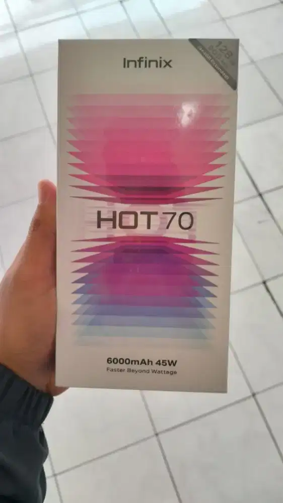 Infinix hot 70 (4/128) new spesial promo