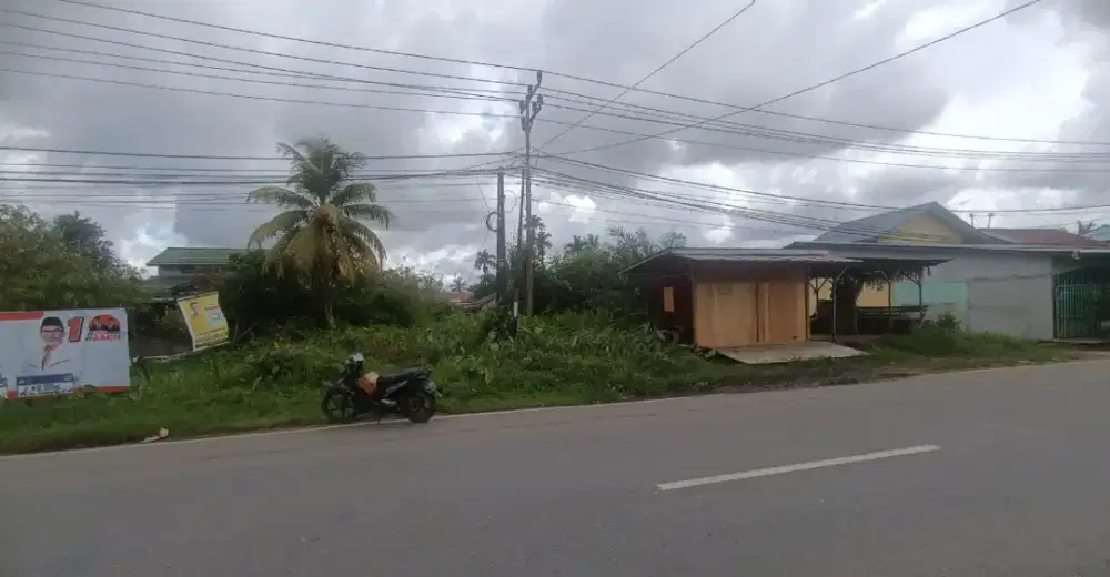 Jual Tanah 475m² Pingir Jalan Budi Utomo, Pontianak