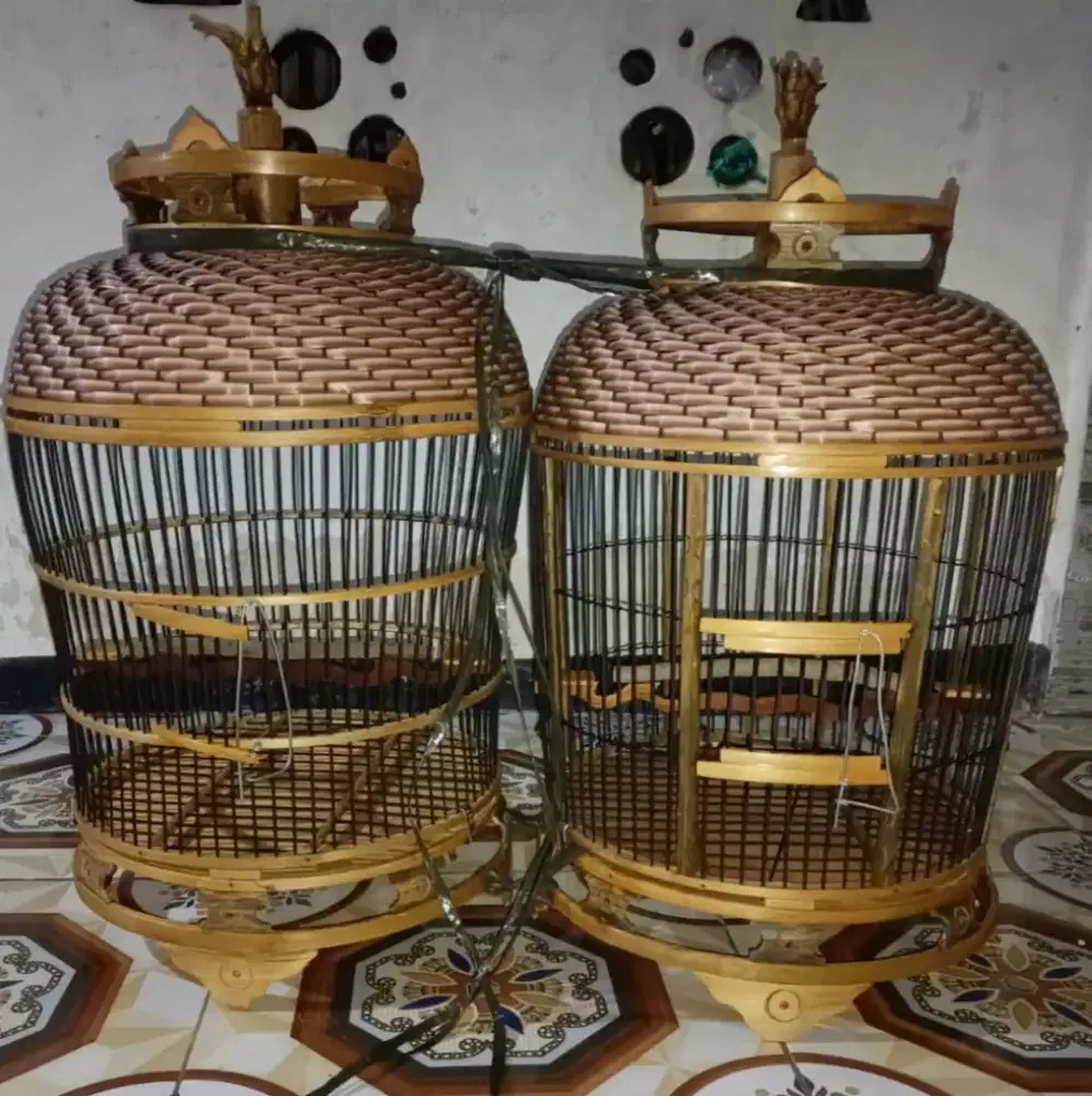 Kandang kutut Mataram kuno 2 pcs