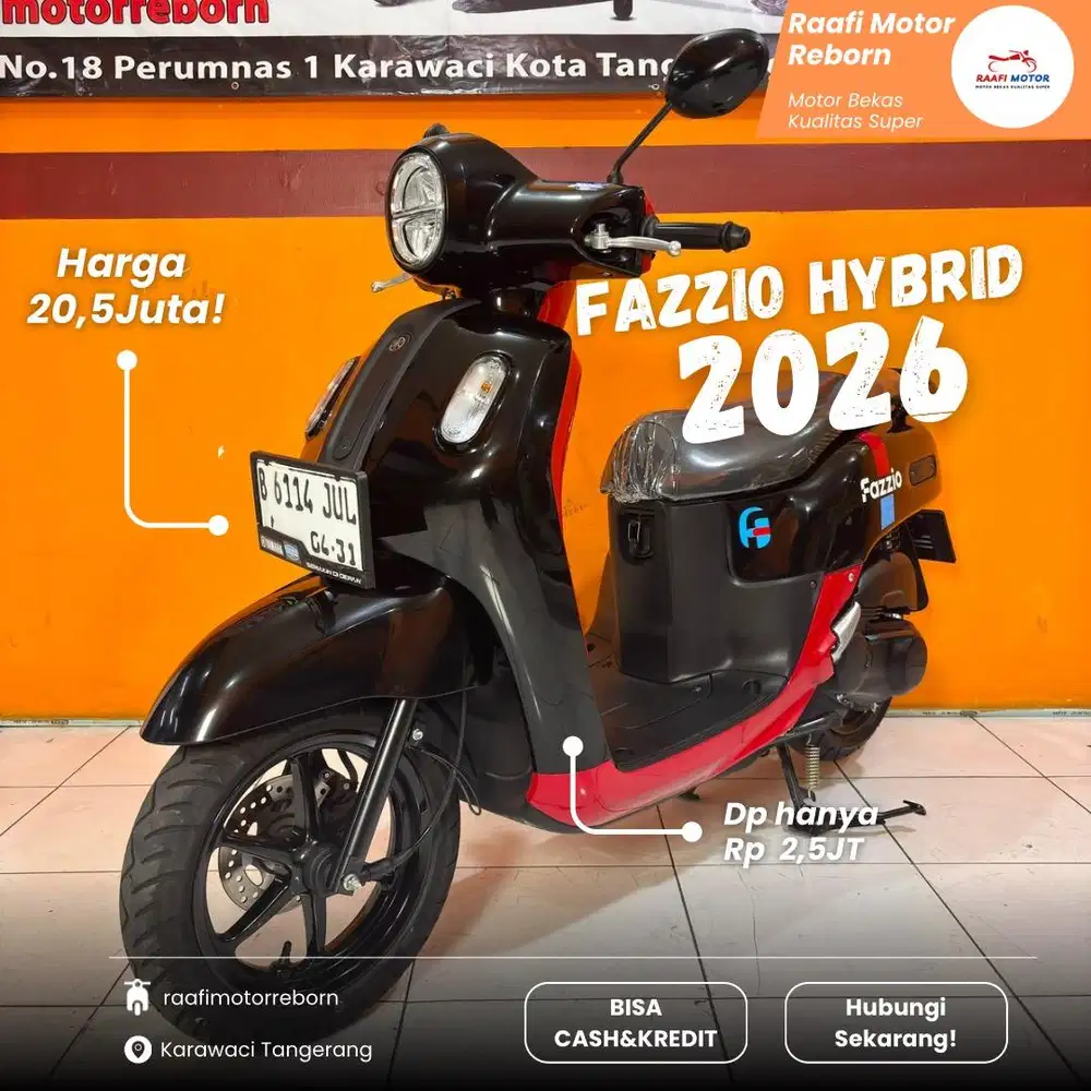 FAZZIO HYBRID 2026 [GARANSI DEALER RESMI]