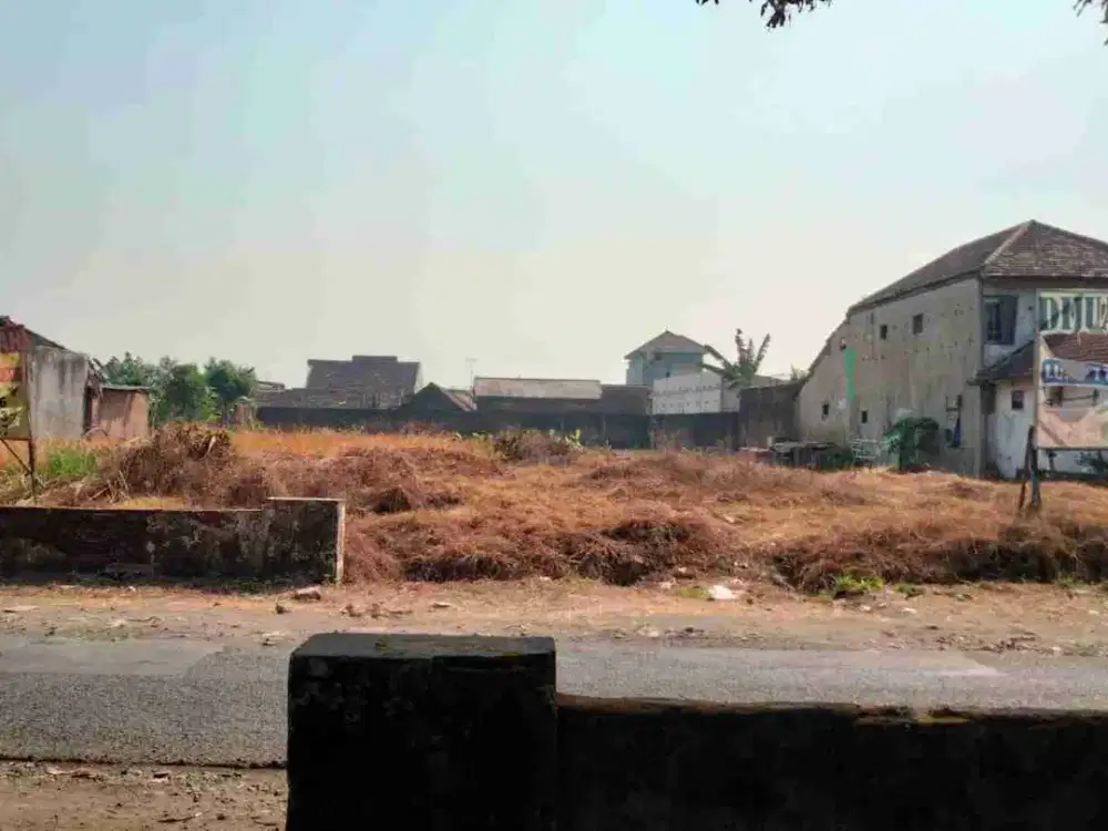 Di jual tanah siap bangun nol jalan Raya