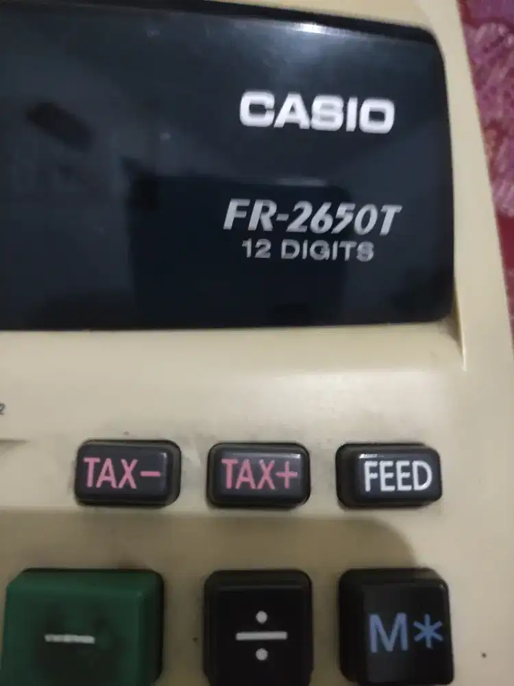 Kalkulator casio fr2650t
