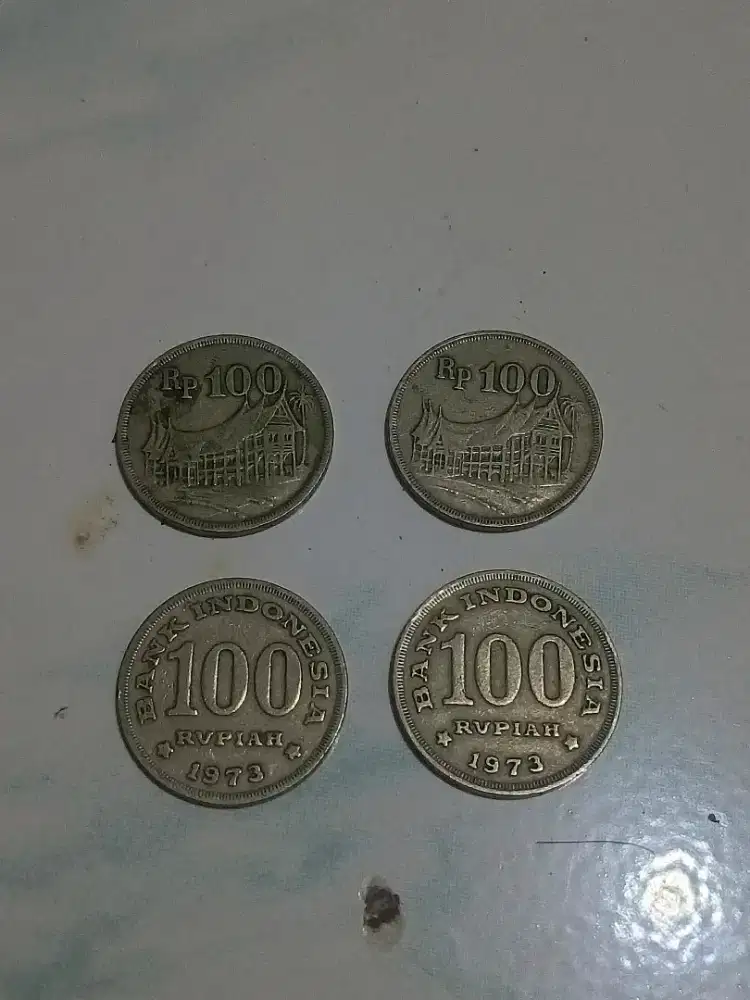 Koin 100 (tebal) tahun 1973