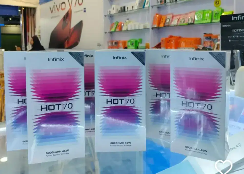 INFINIX HOT 70 12/256GB 'ATLANTIS DAHSYAT'