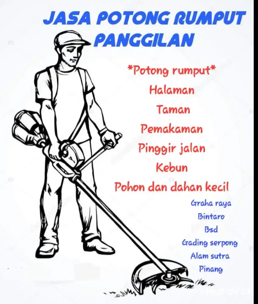 JASA POTONG RUMPUT PANGGILAN