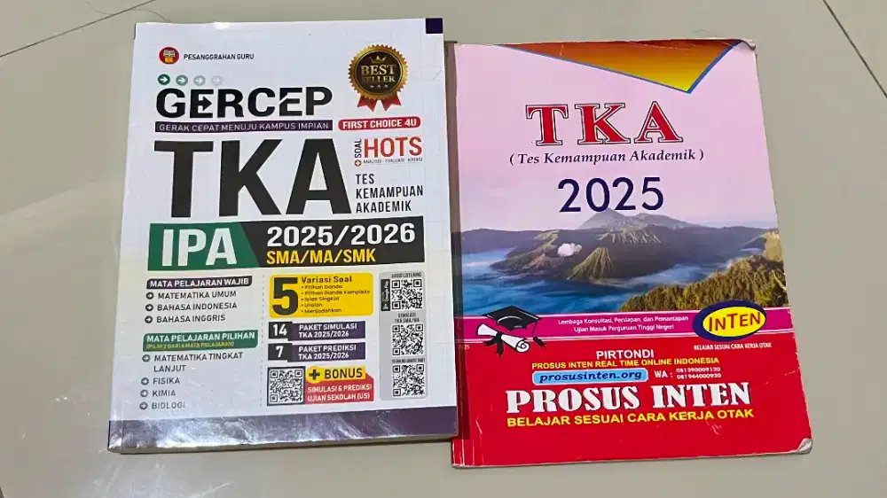 Dijual Buku TKA SMU