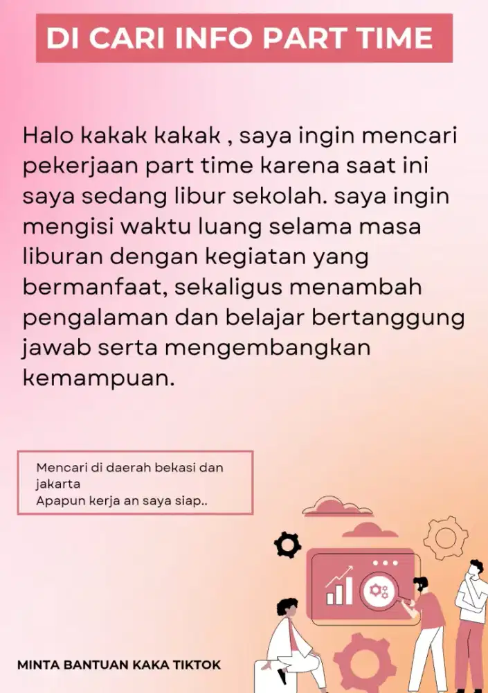 CARI LOKER BUAT PELAJAR