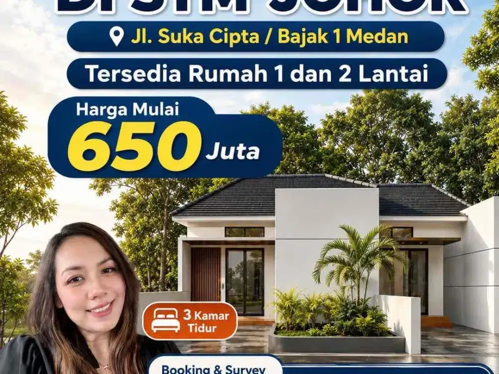 Rumah Mewah Murah Strategis STM WHITE HARMONY