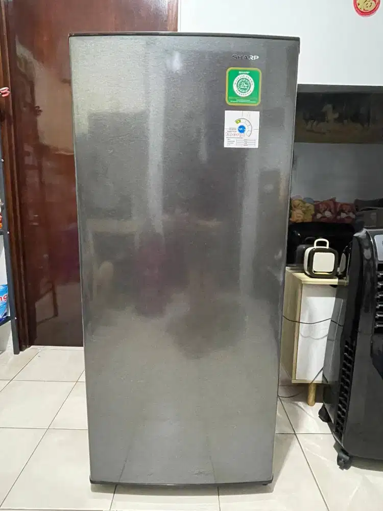 Kulkas Sharp SJ-N192-NHS 1 Door 184L Bekas Terawat Siap Pakai
