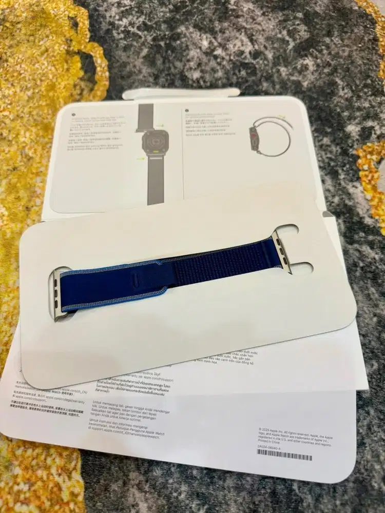 Strap Apple Watch Ultra 3 49MM Bright Blue Trail Loop Band apple