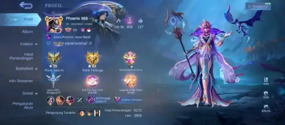 JUAL BELI AKUN MOBILE LEGENDS