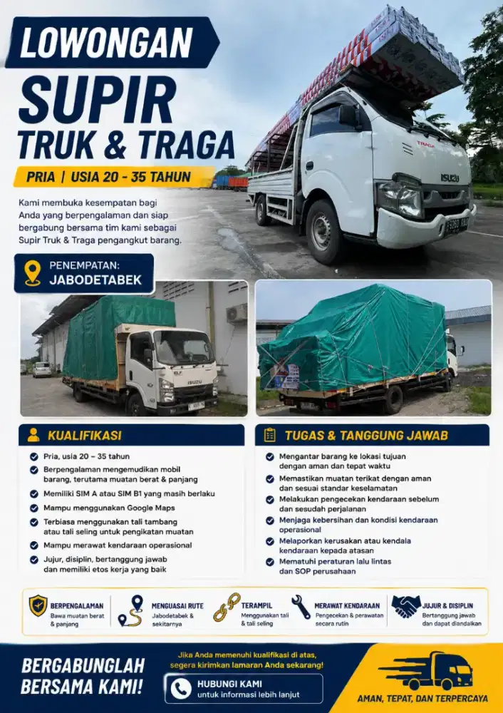 Driver angkutan barang
