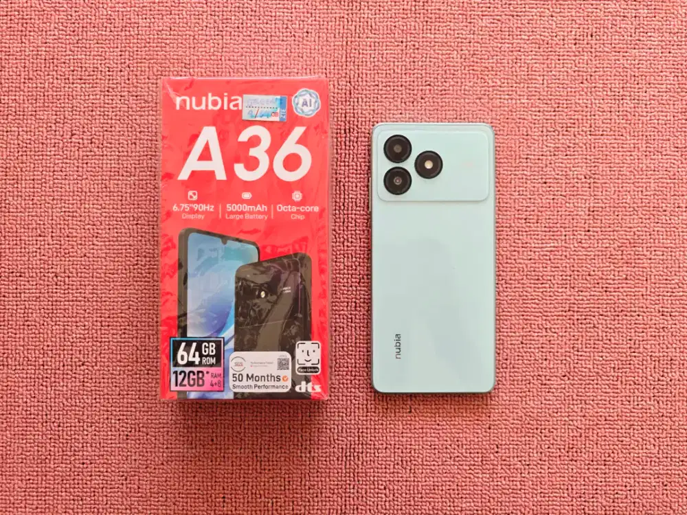 nubia a36 4/64 bisa tukar tambah