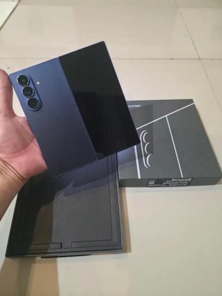 Samsung Zfold 7 12/1TB Fullset ori mulus