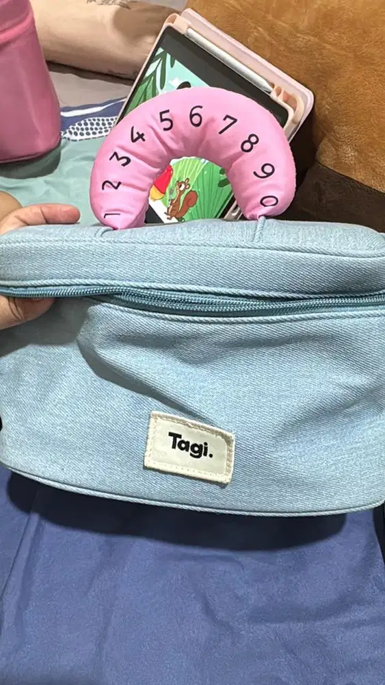 TAGI ORIGINAL DENIM POUCH MAKEUP