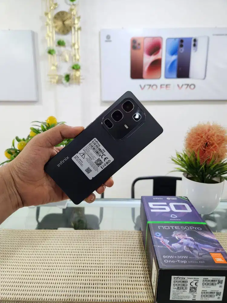 Infinix Note 50 Pro Ram 8+8Gb/ 256Gb Fullset Original 100% Bergaransi