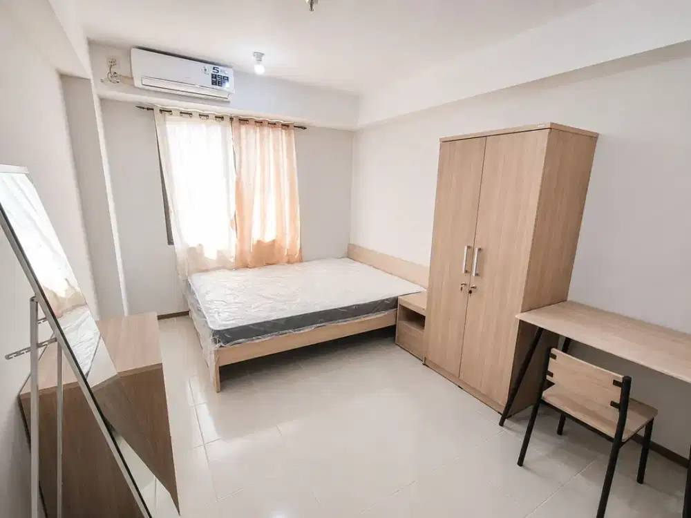 GRATIS IPL dan Parkir Studio Semi Furnish Apartemen Meikarta Azalea Cikarang FREE PARKIR