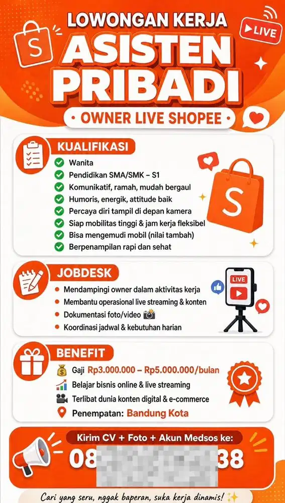 ASISTEN PRIBADI OWNER OLSHOP
