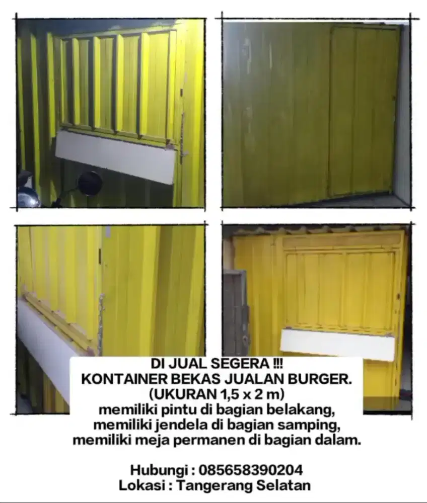 DI JUAL KONTAINER SEGERA