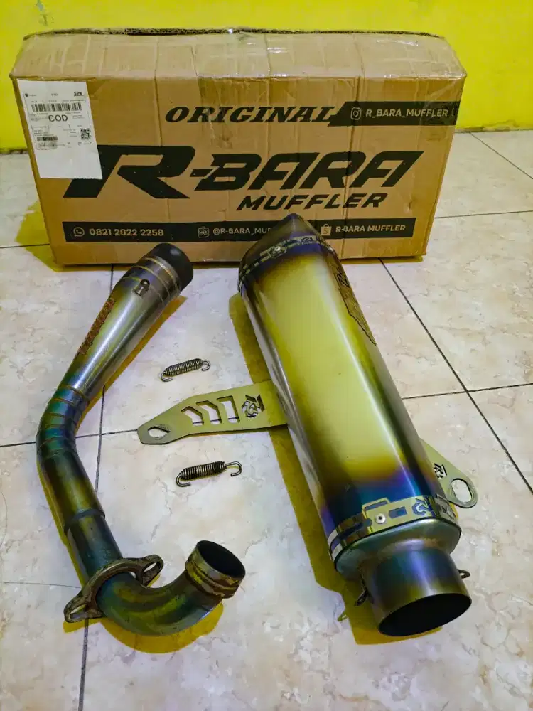 Knalpot xmax R Bara