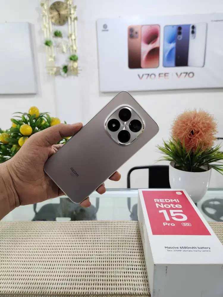 Redmi Note 15 Pro 5G Ram 8+8Gb/ 256Gb Fulset Mulus Ori 100% Bergaransi