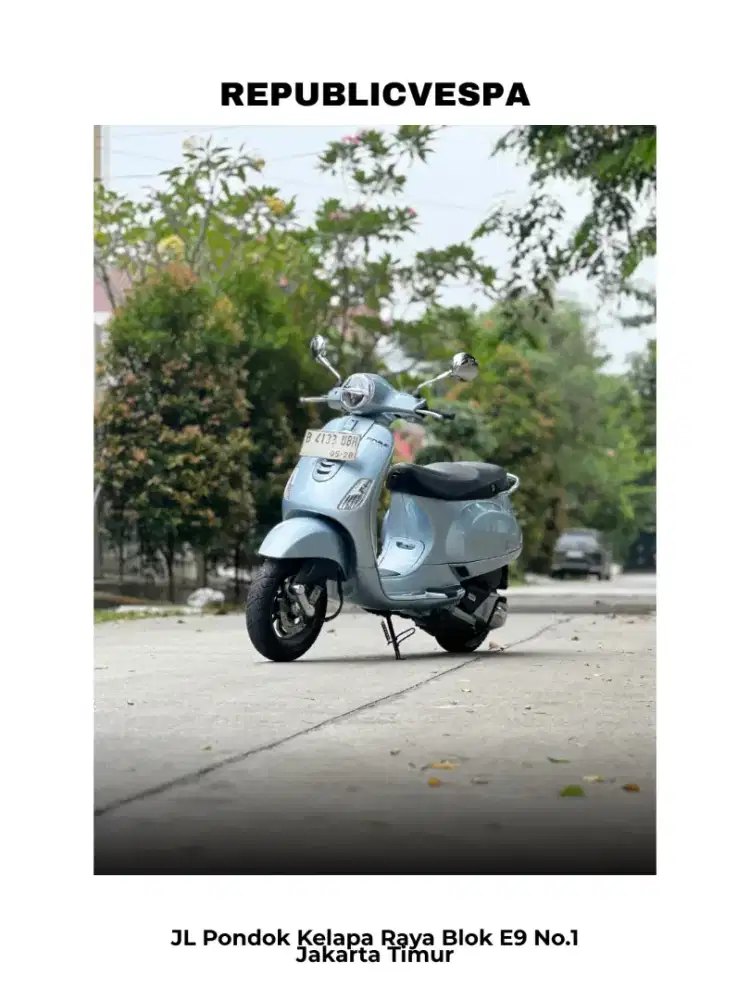 DIJUAL VESPA LX 125 IGET LED THN 2022 PERFECT CONDITION