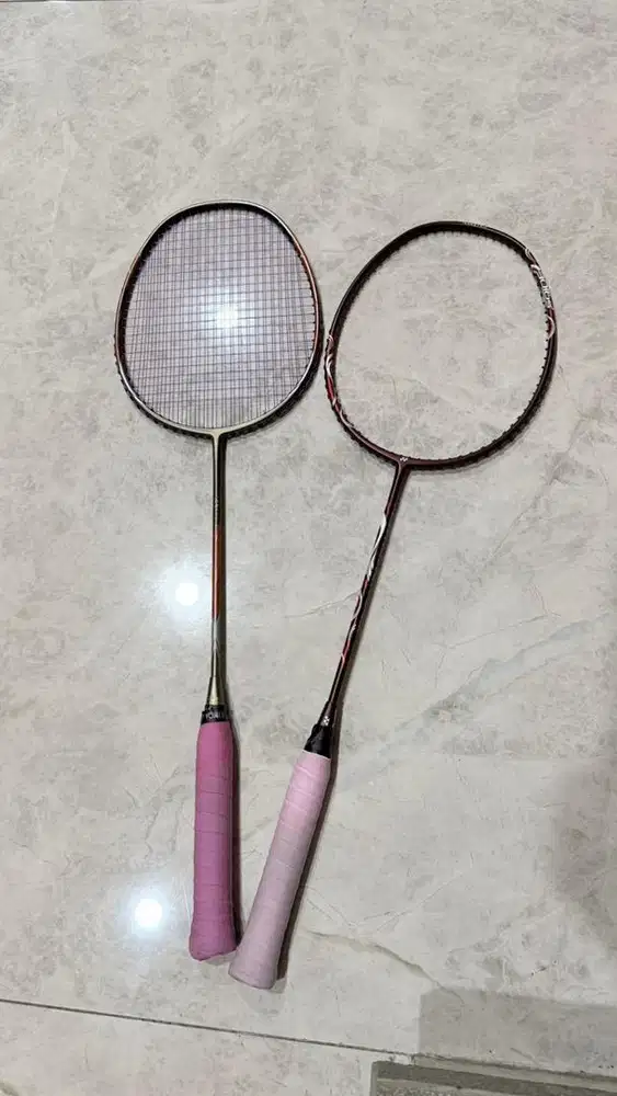 dijual cepat raket badminton Lining ignite 7 & Yonex astrox  lite 45i