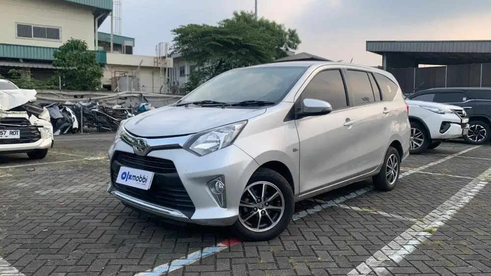 TDP 1 JUTA Toyota Calya 1.2 G Bensin-AT 2019 Silver C6PGD