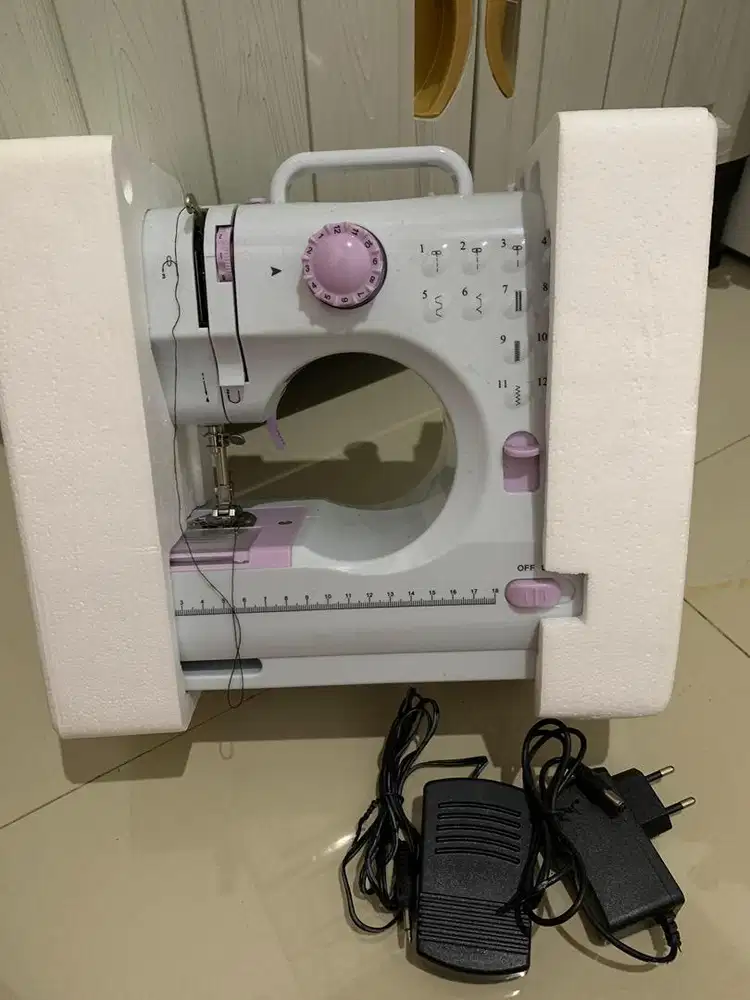 mesin jait blom perna di pake
