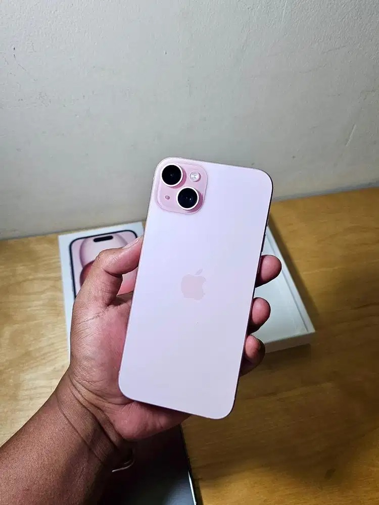 iPhone 15 Plus 128GB PINK Inter All Operator Mulus  | SIM STICKER