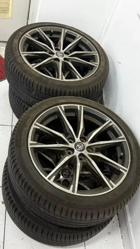 VELG ORI bawaan FT86 2018 bonus ban michelin