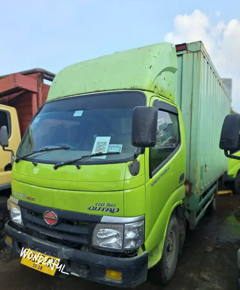 Hino Dutro 4ban 110SDLong box Besi Long 425cm Ors Turbo Power BioSolar