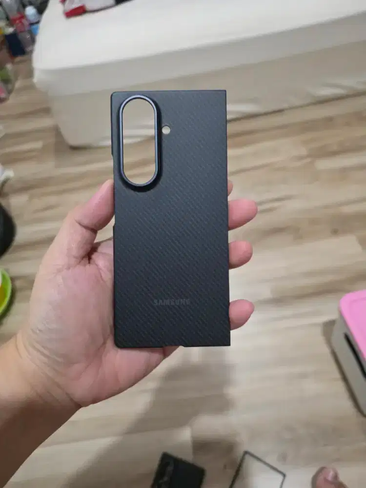 Case fold 7 original samsung carbon(harga nett aja ex pemakaian)