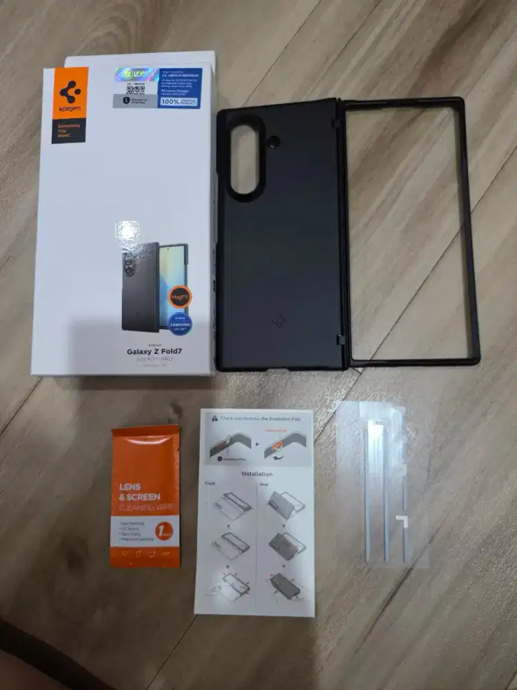 Case fold 7 spigen air fit pro original(ex pemakaian)sesuai foto,NETT
