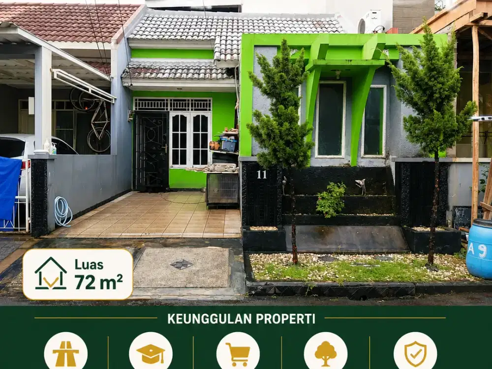DIJUAL MURAH rumah di Regensi Melati Mas Serpong