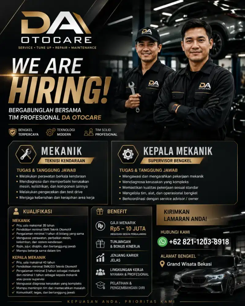 Lowongan mekanik