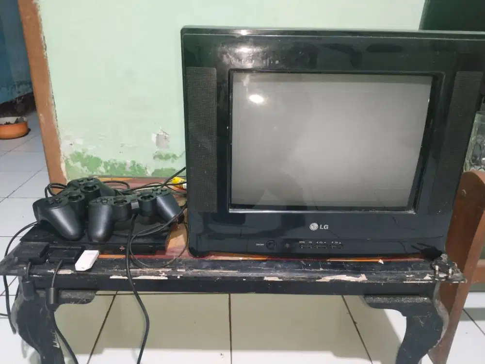 Jual ps dan TV 14 inch