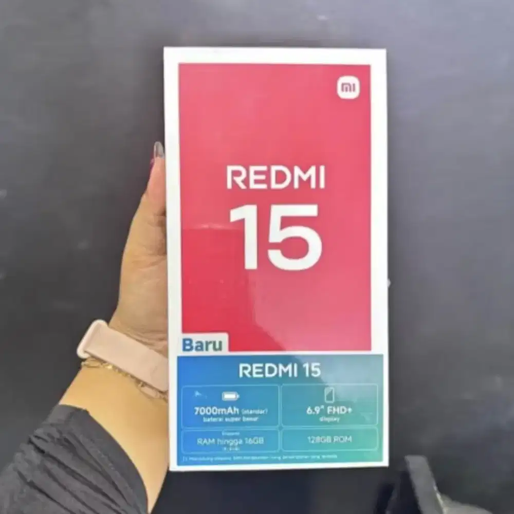 Handphone REDMI 15 8/128