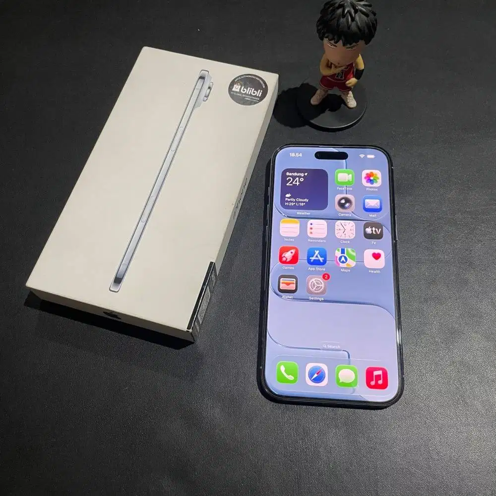 iPhone Air 256gb Sky Blue Garansi iBox GDN SA/A Aktif Fullset Original