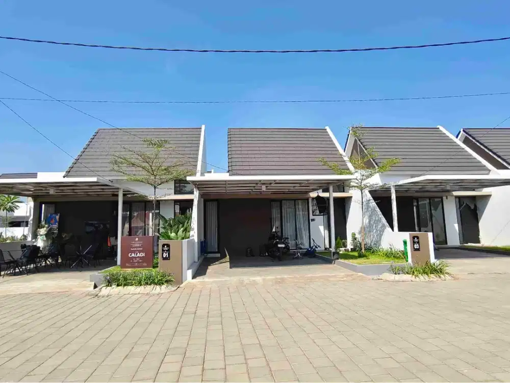 Rumah Baru 1 Lt Free DP&Biaya2, Bonus Canopy&Taman Plus Anti Rayap 3Th  di Java Residence Tahap 3 Lokasi Tidak Mblusuk Nol Raya Terung Krian Sidoarjo