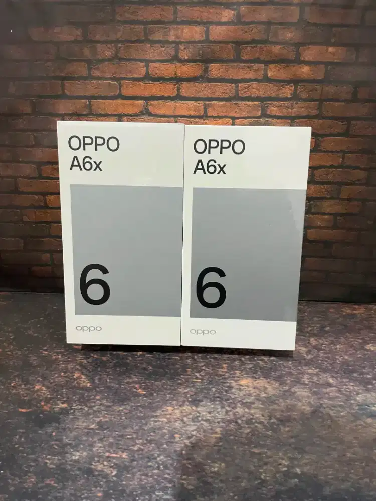 New Oppo A6x 8/128 Resmi 
Blue