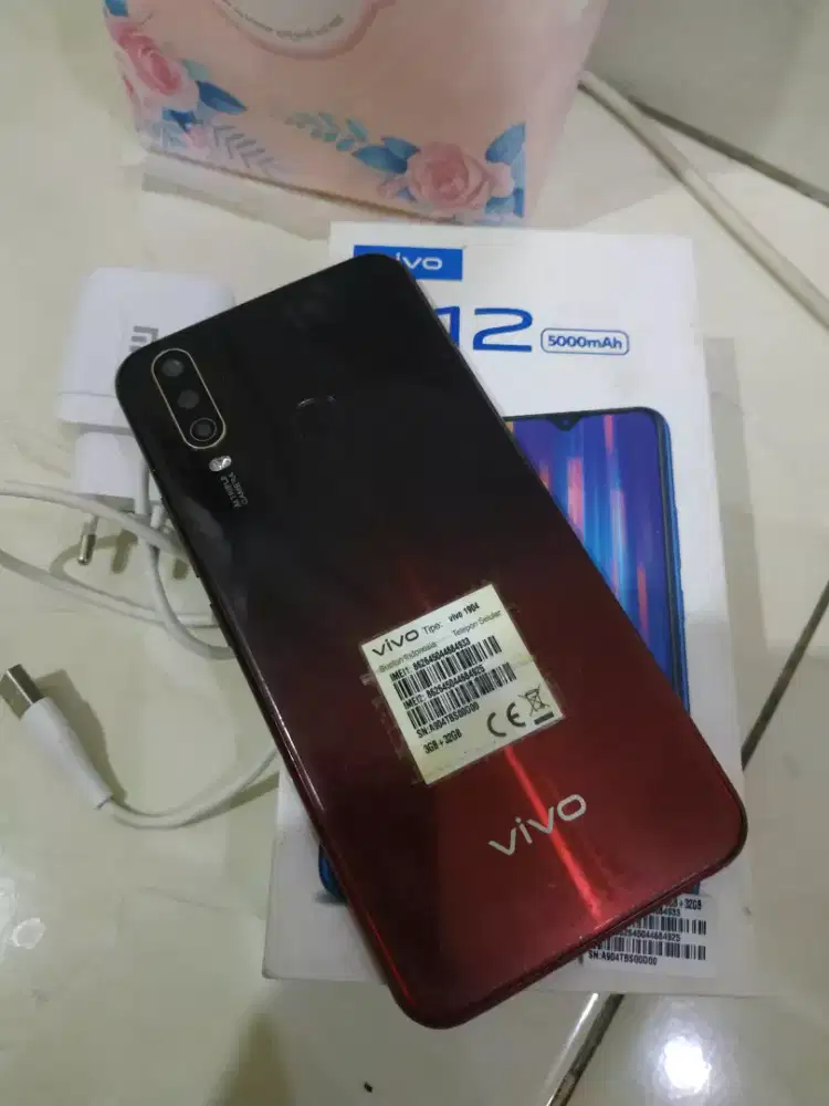 Vivo y12 lengkap