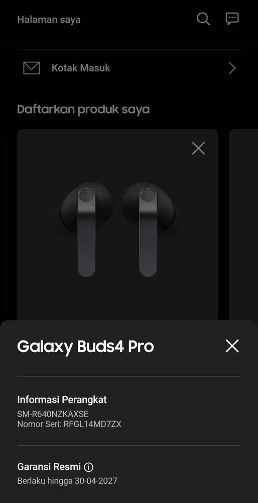 Samsung Earbuds 4 Pro