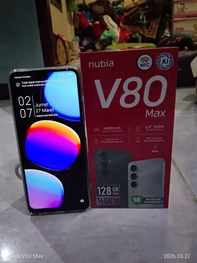 NUBIA V80 MAX 8+8/128 NFC