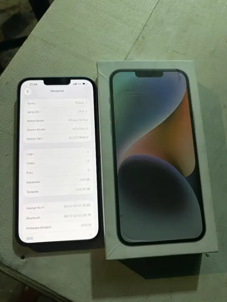iPhone 14plus 256gb inter