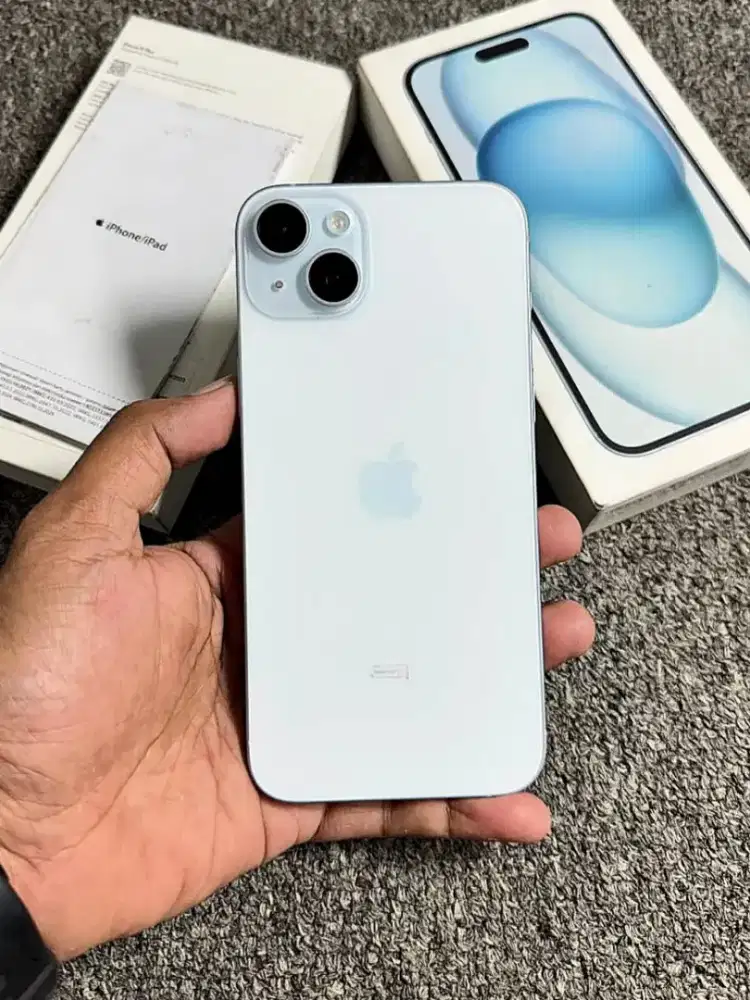 iPhone 15 Plus, Blue, 128 GB iBox