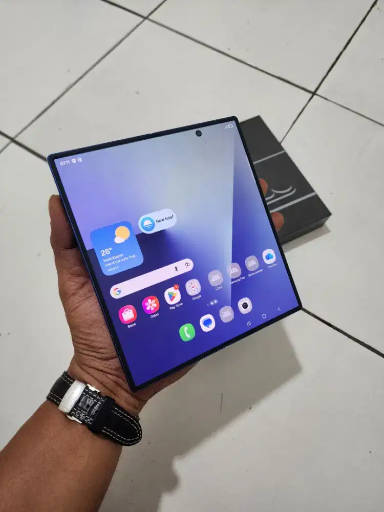 Samsung z fold 7 12/512gb sein fullset oriiginal like new no minus