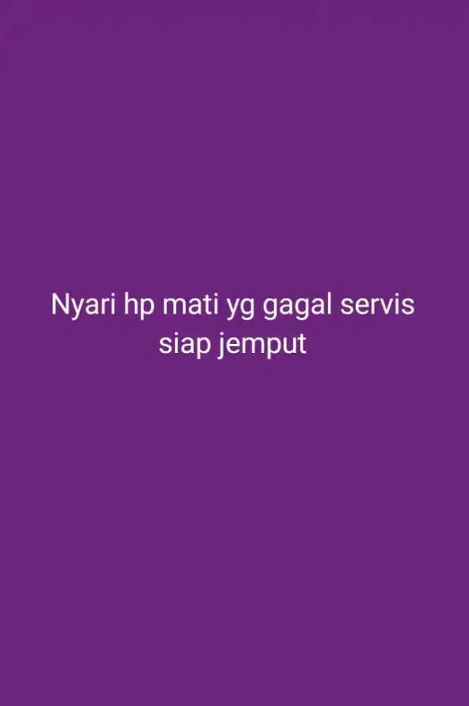 Nyari hp rusak/PS mati