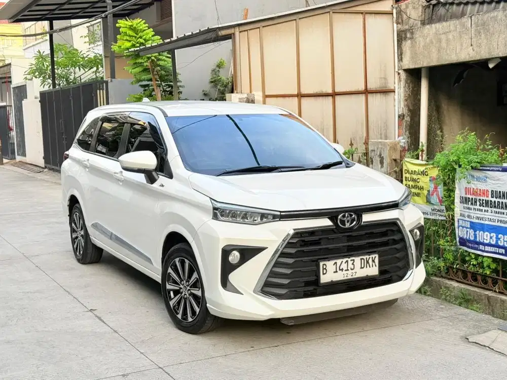(Cash) Avanza 1.5 G Lux MT 2022 Putih Metalik Pajak12/26 Km63rb Record
